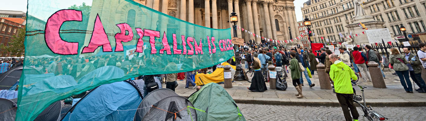 People at a protest
